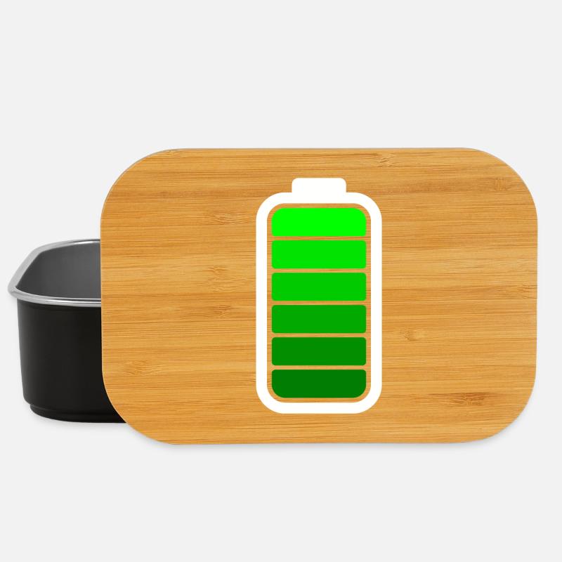 FULL BATTERY - White - Lunch Box - black