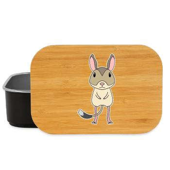 Great Desert Jumping Mouse Mouse - Lunch Box - black - Front