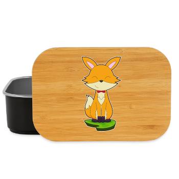 Nœud papillon Fox - Boîte à goûter - noir - Devant