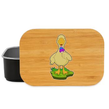 Ente Waffeleis - Lunch Box - Schwarz - Vorne