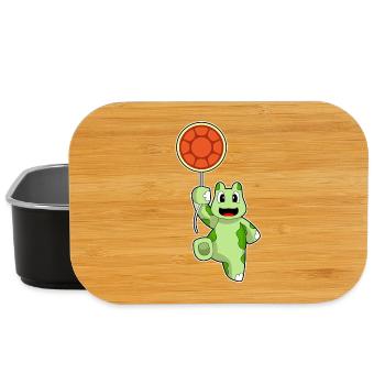 Turtle Balloon - Lunch Box - black - Front