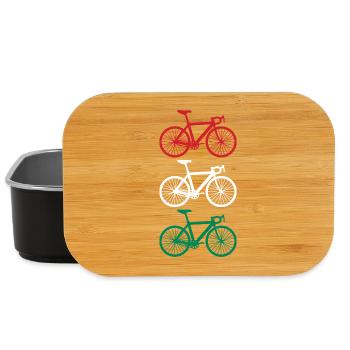 Cycling Hungary - Lunch Box - black - Front