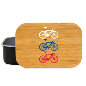 Bicycle Cycling Russia - Lunch Box - black - Front