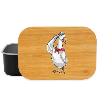 Chapeau marin canard - Boîte à goûter - noir - Devant