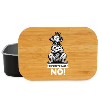 Before You Ask Dalmatians Dalmatian Lovers - Lunch Box - black - Front