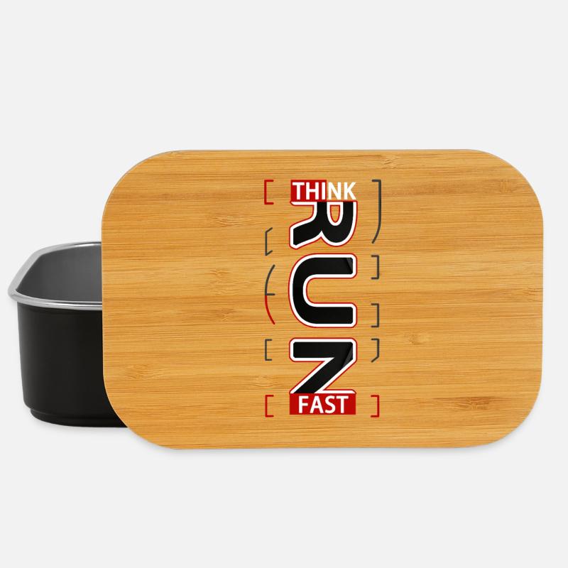 THINK FAST Running sport experience V1 - Lunch Box - black
