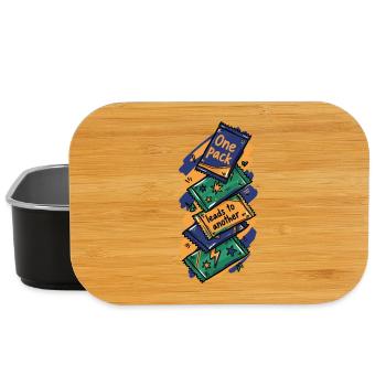 Ein Pack führt zu einem anderen Sammelkartensammler - Lunch Box - Schwarz - Vorne