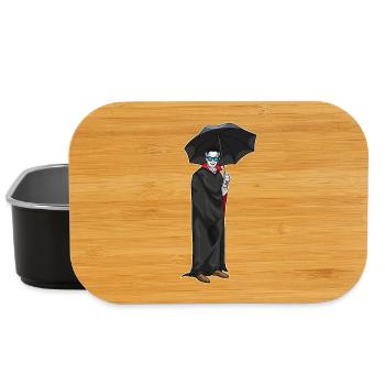 Vampire Halloween Umbrella - Lunch Box - black - Front