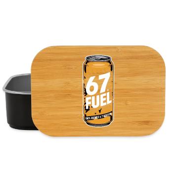67 Fuel 100 Percent Pure Caffeine - Lunch Box - black - Front