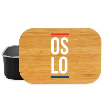 Oslo City Design  - Lunch Box - black - Front