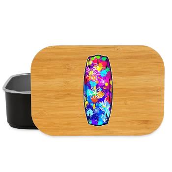 Planche de surf, Surf, Wakeboard, Sports nautiques, Wakesurf - Boîte à goûter - noir - Devant
