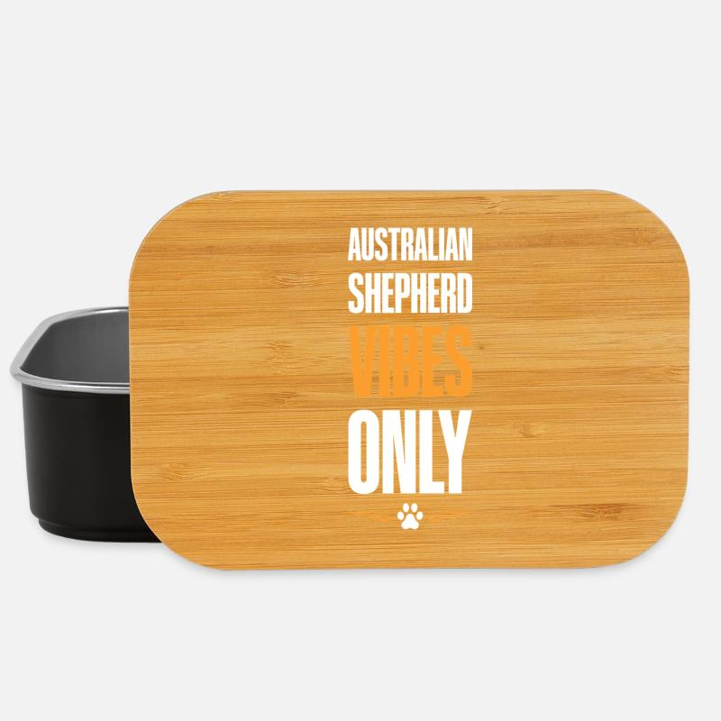 Australian Shepherd Vibes - Lunch Box - Schwarz