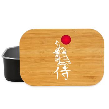 White Samurai and Red Sun - Lunch Box - black - Front