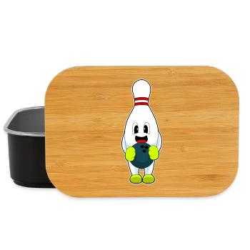 Bowling Bowlingkugel Pin - Lunch Box - Schwarz - Vorne