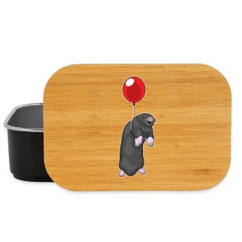 Mole Balloon - Lunch Box - black - Front