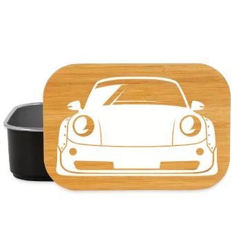 liberty walk cars widebody Symbol Autos Grafik - Lunch Box - Schwarz - Vorne