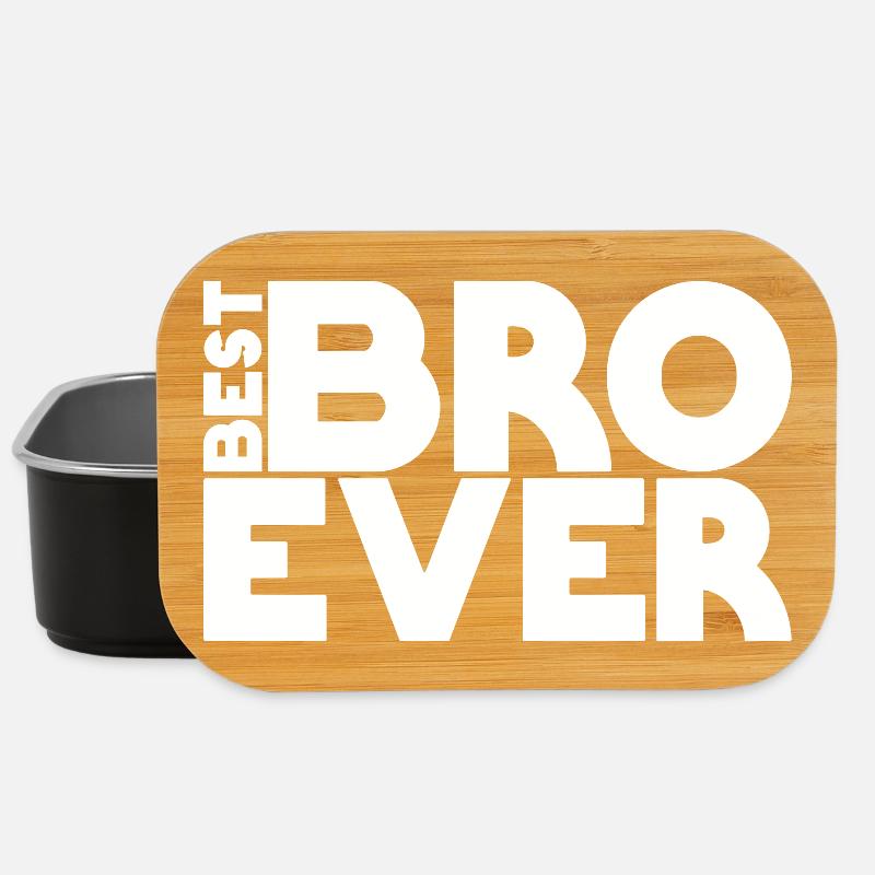 best BRO ever  - Lunch Box - Schwarz