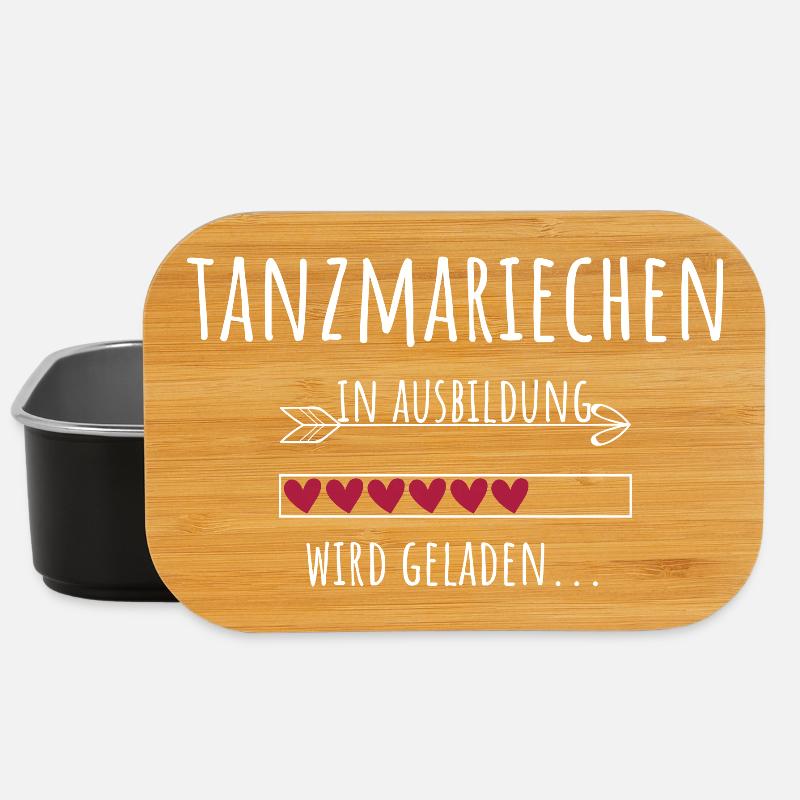 Tanzmariechen Garde Fasching Karneval - Lunch Box - Schwarz