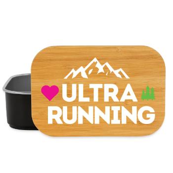 Ultra Running – My Love - Lunch Box - black - Front