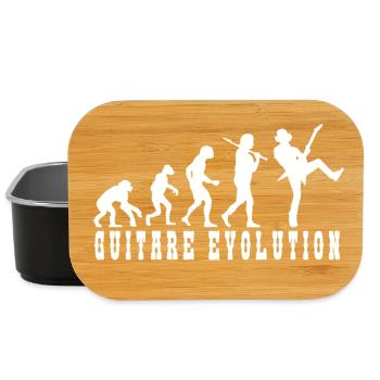 Evolution of Guitar Culture - Lunch Box - black - Front