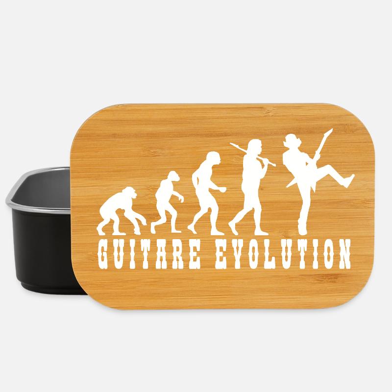 Évolution de la Culture Guitaristique - Boîte à goûter - noir