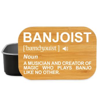 Définition du joueur de banjo - Boîte à goûter - noir - Devant