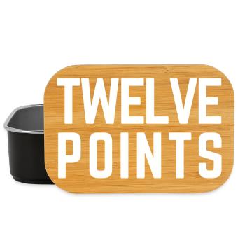 DOUZE POINTS Eurovision Oostenrijk 2026 - Boîte à goûter - noir - Devant