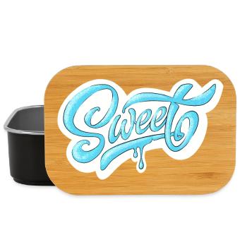 Kalt süß Drehbuch-Design - Lunch Box - Schwarz - Vorne