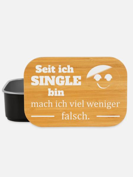 Single :-) - Lunch Box - Schwarz