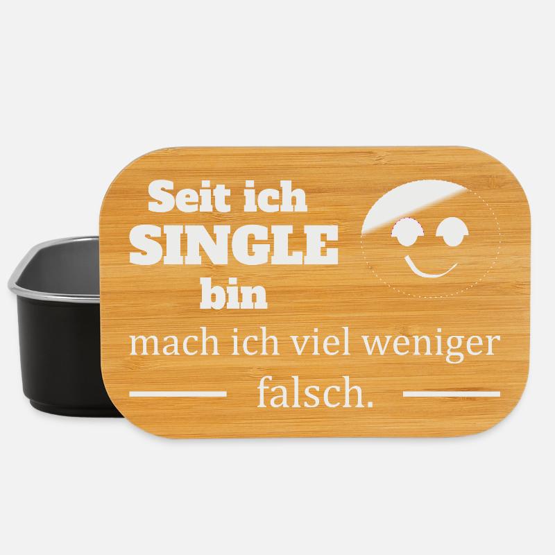 Single :-) - Lunch Box - Schwarz