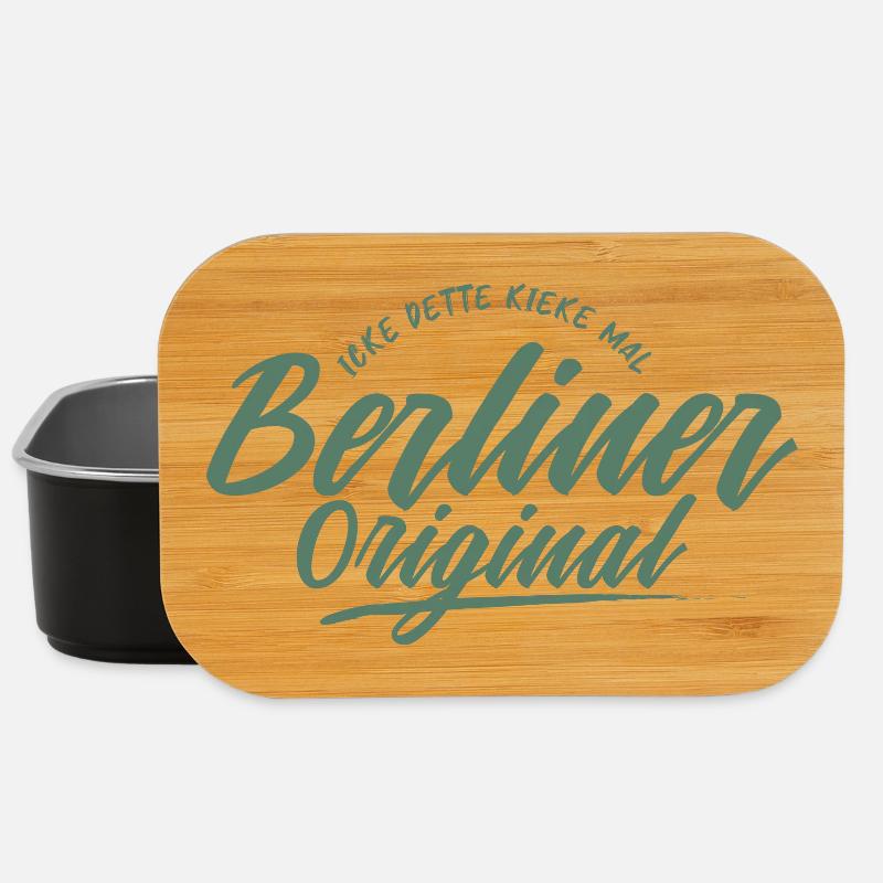 Berlin Original Schriftzug - Lunch Box - Schwarz