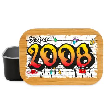 Graffiti Vivid 2008 – 17 ans d’énergie audacieuse - Boîte à goûter - noir - Devant