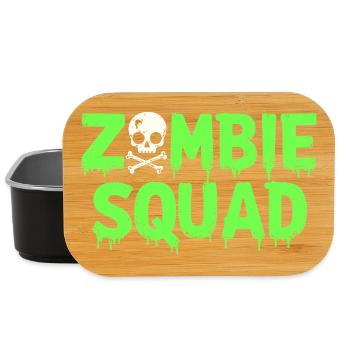 Zombie Squad – Spooky Halloween Team - Lunch Box - black - Front