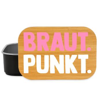 Bachelor Party Team Bride Hen Party - Lunch Box - black - Front