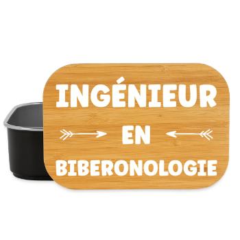 Ingenieur in der Flaschenpflege - Lunch Box - Schwarz - Vorne