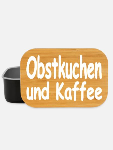 Kuchen - Lunch Box - Schwarz