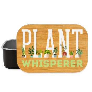 Cadeaux pour les jardins et les amoureux des plantes - Boîte à goûter - noir - Devant