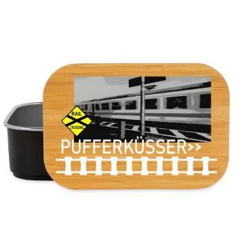 PUFFERKÜSSER - Lunch Box - Schwarz - Vorne