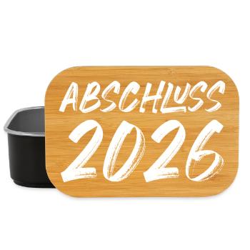 Graduation 2026 - Lunch Box - black - Front