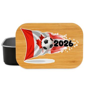 Canada 2026 Soccer Rush - Lunch Box - black - Front