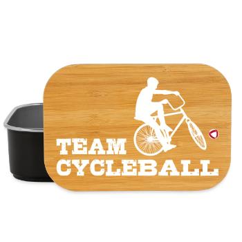 Team Cycleball, Cycling Ball, Cycling Ballers, Cyclisme en salle - Boîte à goûter - noir - Devant