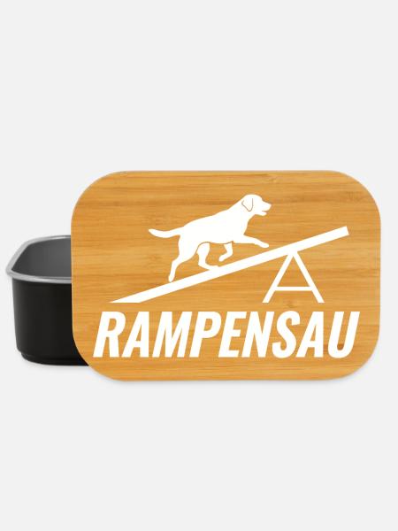 Echte Rampensau Agility Hundesport - Lunch Box - Schwarz
