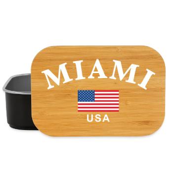 Miami, USA - Lunch Box - Schwarz - Vorne