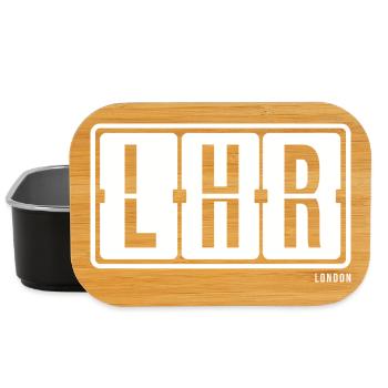 LDH de Londres, haut souvenir de ville, tasse, bonnet - Boîte à goûter - noir - Devant