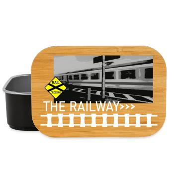 THE RAILWAY - Lunch Box - Schwarz - Vorne