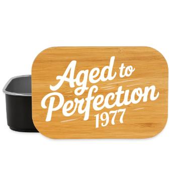 1977 Design for the 49 – For 49 years - Lunch Box - black - Front