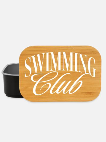 Swimming Club - Lunch Box - Schwarz