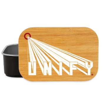UNIFY People and Earth Japanese Sun Rising - Lunch Box - black - Front