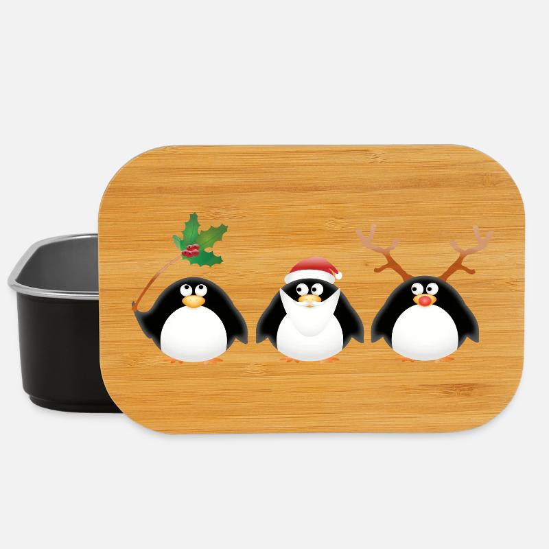 Christmas - Lunch Box - black