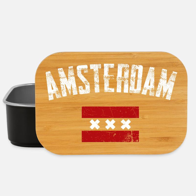 Amsterdam Bold Crest Tee - Boîte à goûter - noir